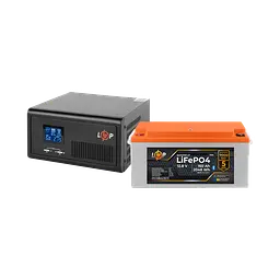 Комплект резервного живлення LP(LogicPower) ДБЖ + літієва (LiFePO4) батарея (UPS В1500 + АКБ LiFePO4 2048W)
