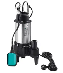 Дренажно-фекальний насос Pumpman WQD25-11-0.75S Нmax 11 м Qmax 20 куб.м 750 Вт (CV029768) - мініатюра 1