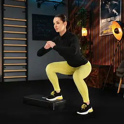 Степ платформа Trex Sport TX-030AS 3 рівнева чорно-блакитна - мініатюра 13