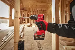 Шурупокрут-дриль акумуляторний Milwaukee M18 BLPDRC-502C 18В 2х5 А/год М12-М18 60 Нм 0·1700 об/хв 1.5 кг - мініатюра 4