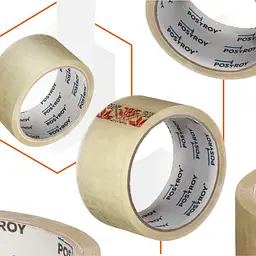 Пакувальна клейка стрічка Postroy 100 м × 45 мм (101-044) - мініатюра 6