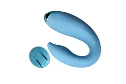 Вібратор для пар FairyGasm PleasureBerry blue, зарядний кейс, пульт ДК - мініатюра 7