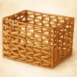 Кошик ІКЕА 33x25x24 см - мініатюра 2