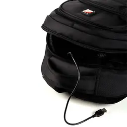 Рюкзак міський Swissbrand Ribe 20 Black (SWB_BLRIB001U), Чорний - мініатюра 4