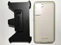 Оригінальний протиударний чохол для Samsung Galaxy S22 Pelican Voyager аналог OtterBox Defender з кліпсою - мініатюра 6
