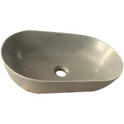 Умивальник накладний Mixxus Premium Ellipse-0109 500x300x140 мм MP6653, Графит - мініатюра 6