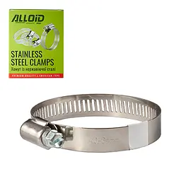 Хомут із нержавіючої сталі Alloid 40-64 W2 32