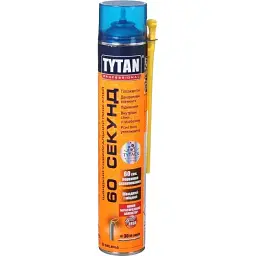 Комплект: піна-клей монтажна Tytan Professional 60 секунд 750 мл + 300 мл - мініатюра 2