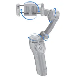 Стабілізатор Hoco K24 Support 3-axis smart gimbal Gray - мініатюра 4