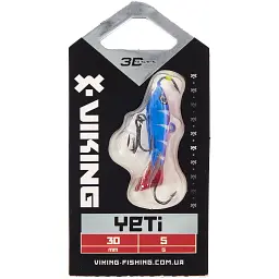 Балансир Viking Fishing Yeti Ice Jig 30mm 5.0g #9 Strange Perch - мініатюра 2
