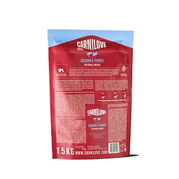 Сухий корм для cобак малих порід Carnilove Active Salmon & Turkey Small Breed суперпреміум лосось та індичка 1.5 кг - мініатюра 2