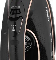 Утюг Ardesto IR-B2235, Black/Gold, 2400W, кераміка, паровий удар, резервур 450мл, захист від кальцинації, антикрапля, плавне регулювання потужності пари, автоматичне відключення - мініатюра 3