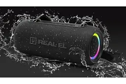 Колонка портативна 2.0 X-725 Black, 2 x 7.5 Вт REAL-EL teh0021014 - мініатюра 8