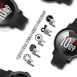 Гідрогелева плівка на годинники Mobvoi TicWatch E2 ArmorStandart захисна плівка для смарт годинників прозора (ARM68202) - мініатюра 2