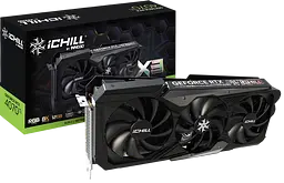 Відеокарта GeForce RTX 4070 Ti 12GB Inno3D iChill X3 (C407T3-126XX-186148H) Б/В