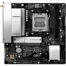Материнська плата ASRock B850M ROCK WIFI (AM5/B850, 2xDDR5, PCIex16, HDMI/DP, 4xSATAIII,2xM.2, 2.5GLan, mATX) (B850M ROCK WIFI)