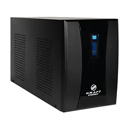Джерело безперебійного живлення KRF-3000VA/1800W(LCD) UPS Kraft (42-00006) - мініатюра 3