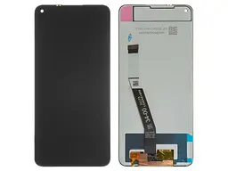 Дисплей для Xiaomi Redmi 10X 4G, Redmi Note 9, чорний, без рамки, , M2003J15SC, M2003J15SG, M2003J15SS