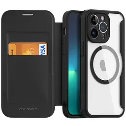 Чохол-книжка Dux Ducis Skin X Pro with MagSafe для Apple iPhone 15 Pro (6.1) Black - мініатюра 2