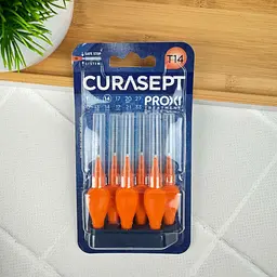 Міжзубний йоржик Curasept Proxi T14, ISO4 (1.4 мм, помаранчевий), 6 шт.