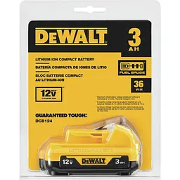 Акумулятор до електроінструмента DeWalt DCB124 3Ah 12V [95788] - мініатюра 4