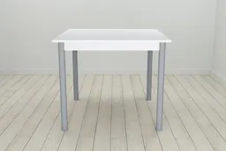 Стіл кухонний Ferrum-decor Агата 75x90x90 Сірий ДСП Біле 16мм (FRD-106260) - мініатюра 2