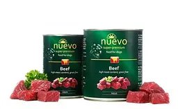 Вологий корм для собак Nuevo Adult з яловичиною 800 г 95005 - мініатюра 2