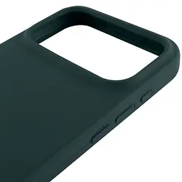 Чохол Epik Silk Full Protective (AA) NO LOGO для Apple iPhone 17 Pro Max / 18 Pro Max (6.9") Зелений / Forest green - мініатюра 4