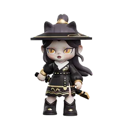 Коллекционная фигурка 10/10 Toys TNT Anita Mountains and Seas Have Spirits Mystery Box (ANM-AEXA) - миниатюра 5