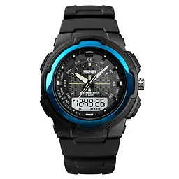 Наручний годинник чоловічий Skmei 1454 Light Blue (12381)