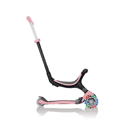 Самокат Globber Go up foldable plus lights, пастельно-рожевий (743-210) - мініатюра 2