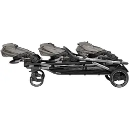 Коляска Peg-Perego Triplette для трійні сіра - мініатюра 4