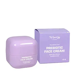 Крем для обличчя зволожувальний заспокійливий Top Beauty Prebioyic Cream з пребіотиками 50 мл