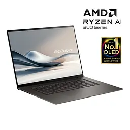 Ноутбук ASUS Zenbook S OLED UM5606WA з процесором AMD Ryzen™ AI 9 365 pana la 5.0 GHz, 16'', 3K, OLED, 120Hz, 24GB LPDDR5X, 1TB SSD, AMD Radeon™ 880M графікою, Windows - мініатюра 4