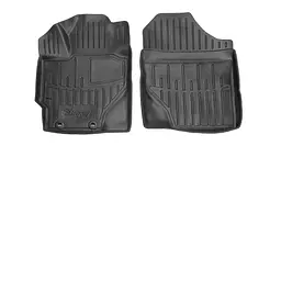 Передні 3D килимки для Toyota Yaris III (XP13) (Hybrid) (2014-2020) Toyota Yaris III (XP13) (Hybrid) (2014-2020)
