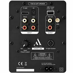 Підлогова активна мультимедійна акустика Argon Audio FENRIS Active 55 Black - мініатюра 4