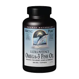 Жирні кислоти Source Naturals Омега 3 з Риб'ячого Жира, ArcticPure, 60 желатинових капсул (SNS-02013)