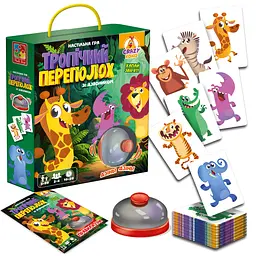 Настільна гра Vladi Toys з дзвінком. Тропічний переполох VT8010-13 (укр)