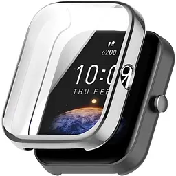 Захисний чохол Tamister для смартгодинника Amazfit Bip 3/3Pro сріблястий