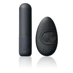 Міні-вібратор Inty Toys Pulse 12 см (чорний) - мініатюра 2