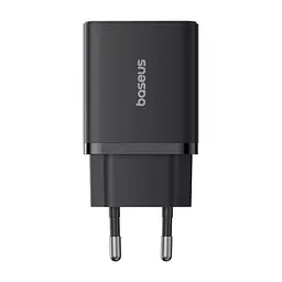 Мережевий зарядний пристрій Baseus Cube Fast Charger C+U 30W EU чорний P10111404113-00 - мініатюра 5