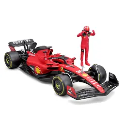 Автомодель з фігуркою Bburago Ferrari SF-23, 1:24 в асортименті (18-26809) - мініатюра 7