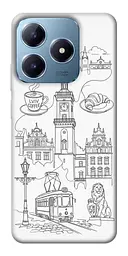 TPU чохол Demsky Lviv spirit для Realme C63 4G