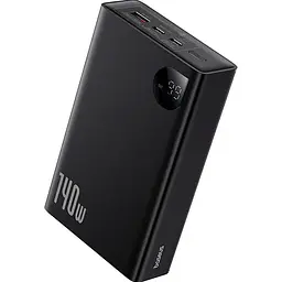 Зовнішній акумулятор Baseus Adaman Digital Display 24000mAh 140W Black (P10021508113-00) [102124] - мініатюра 3