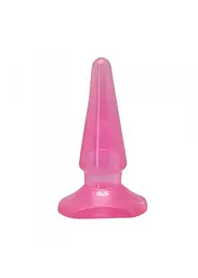 Анальна пробка Toyz4lovers Jelly Probe Plug, 10,2 см (рожевий)