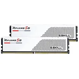 Модуль пам'яті G.Skill DDR5 64GB (2x32) Ripjaws S5 6000Mhz White XMP 3.0 (F5-6000J3040G32GX2-RS5W) Б/в - мініатюра 2