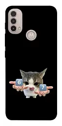 Чохол Demsky Six Seven cat для Motorola Moto E40