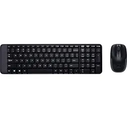 Комплект бездротовий (клавіатура та миша) Logitech Wireless MK220 Combo (920-003169) - мініатюра 2