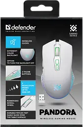 Миша Defender Pandora GM-502 White (52502) - мініатюра 11