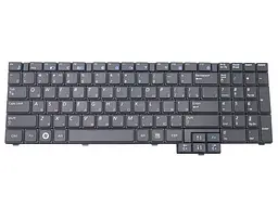Клавіатура для Samsung NP R528, R530, R525, R523, R538, R540, R618, R620, RV508, RV510, R717, R719 (UA чорна) - мініатюра 3